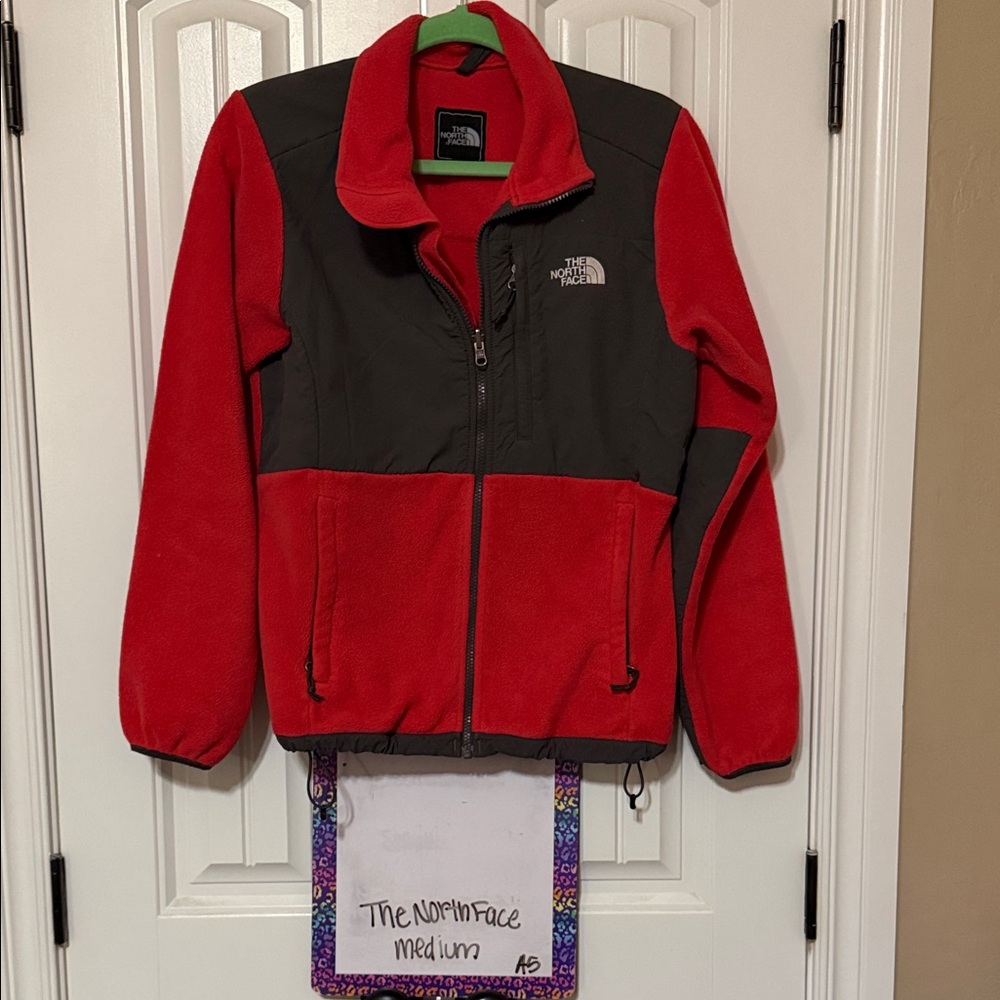 The North Face Red and Black Outdoor Jacket
